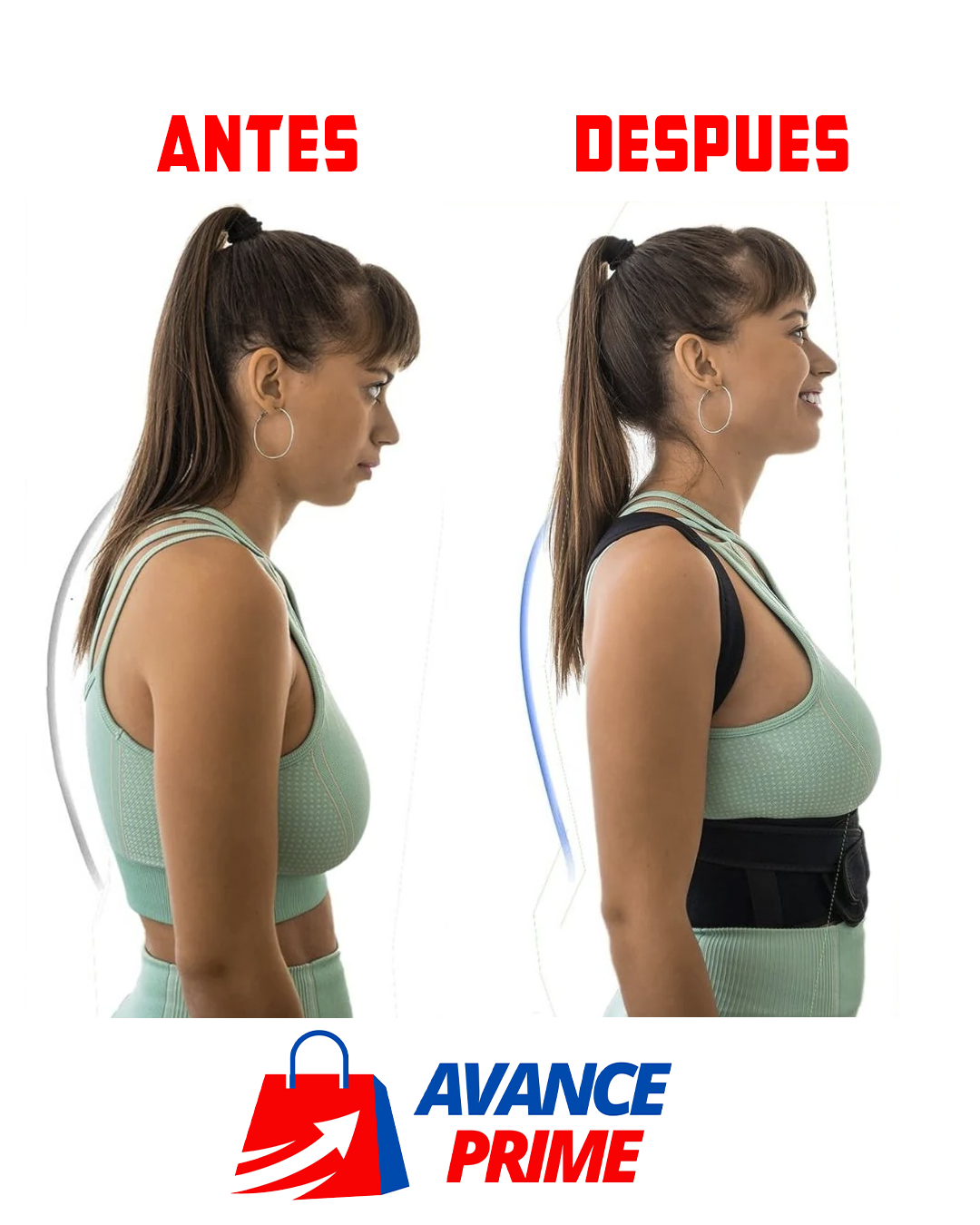 🧍‍♂️✨💎 Corrector de Postura Premium para una Espalda Recta y Sin Dolor 🧍‍♂️✨💎