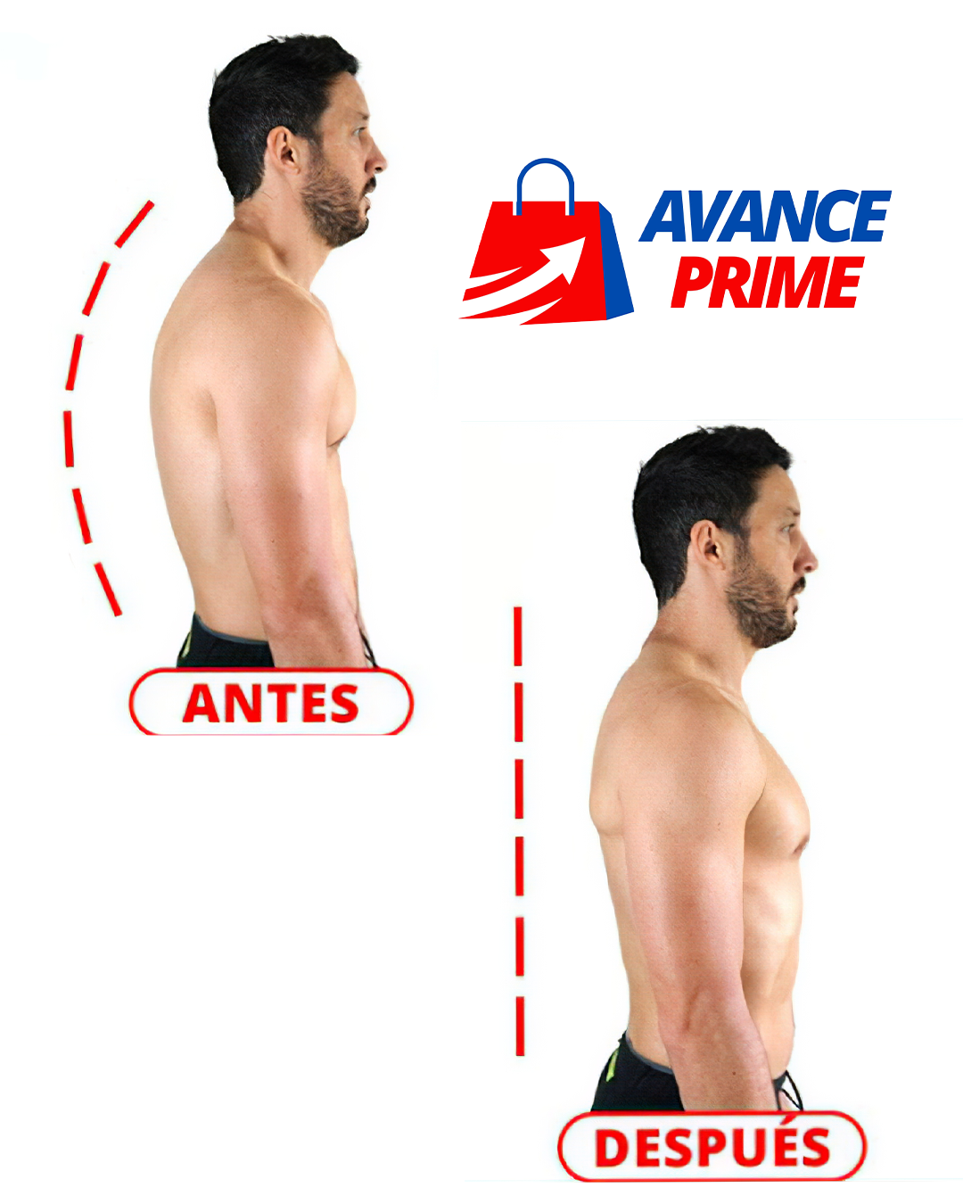 🧍‍♂️✨💎 Corrector de Postura Premium para una Espalda Recta y Sin Dolor 🧍‍♂️✨💎